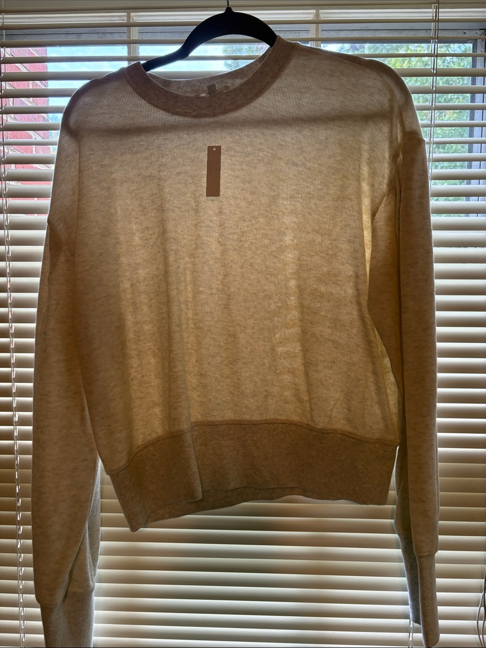 Madewell Women's Crewneck Sweater - Light Beige